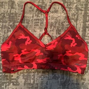 BirdieBee Camo Red Sports Bra